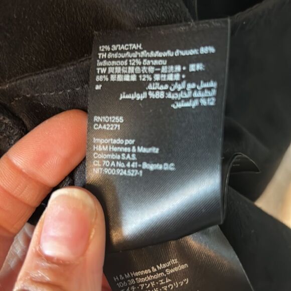 H&M | Men’s Black Jacket, size S - Picture 12 of 15